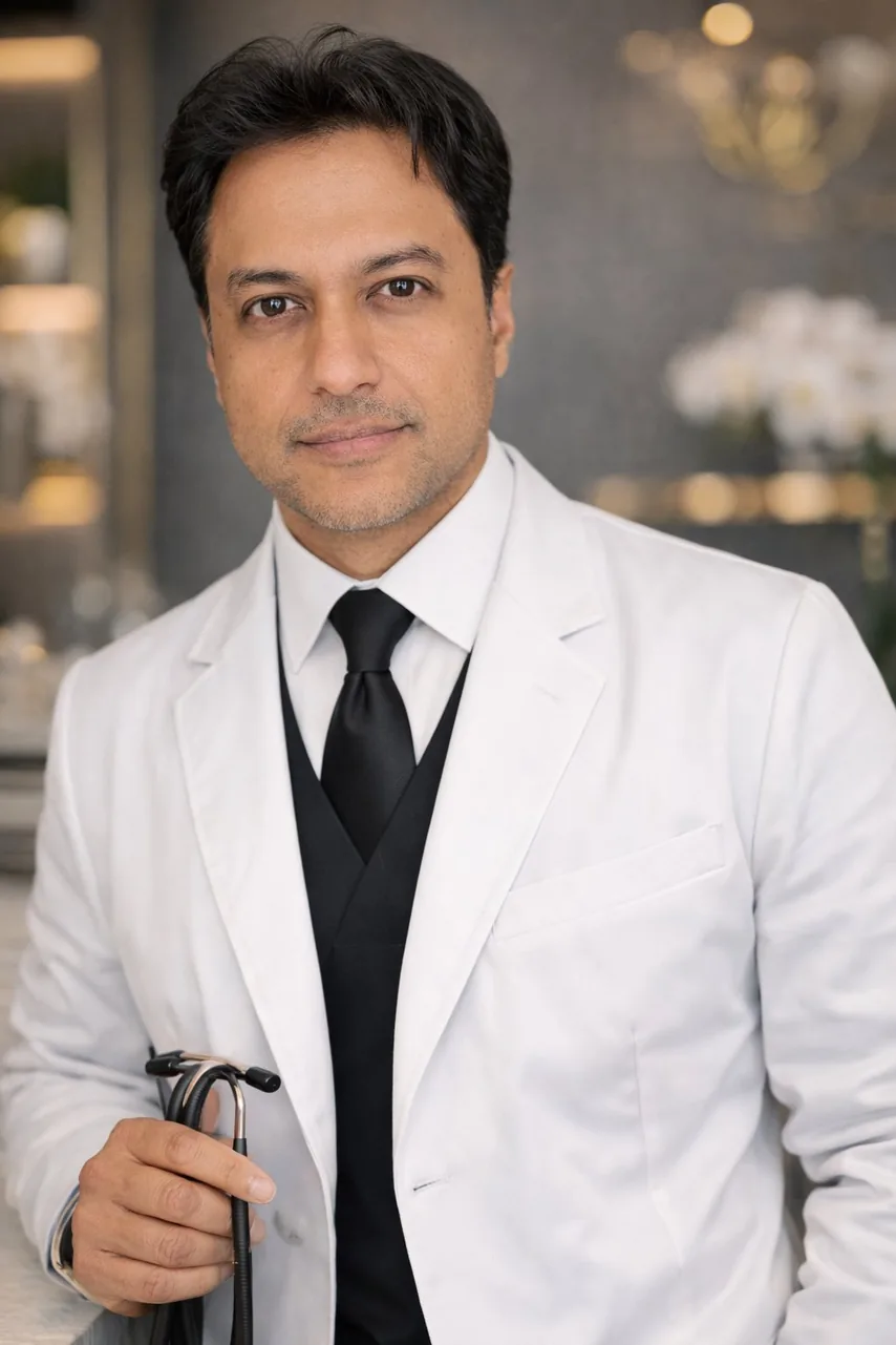 Dr. Rajiv Choudhary, MD MPH, Medical Director of Lily Med Spa